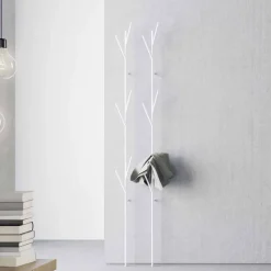 Attaccapanni da Terra di Design Moderno in Metallo Bianco o Cromo - Kottac