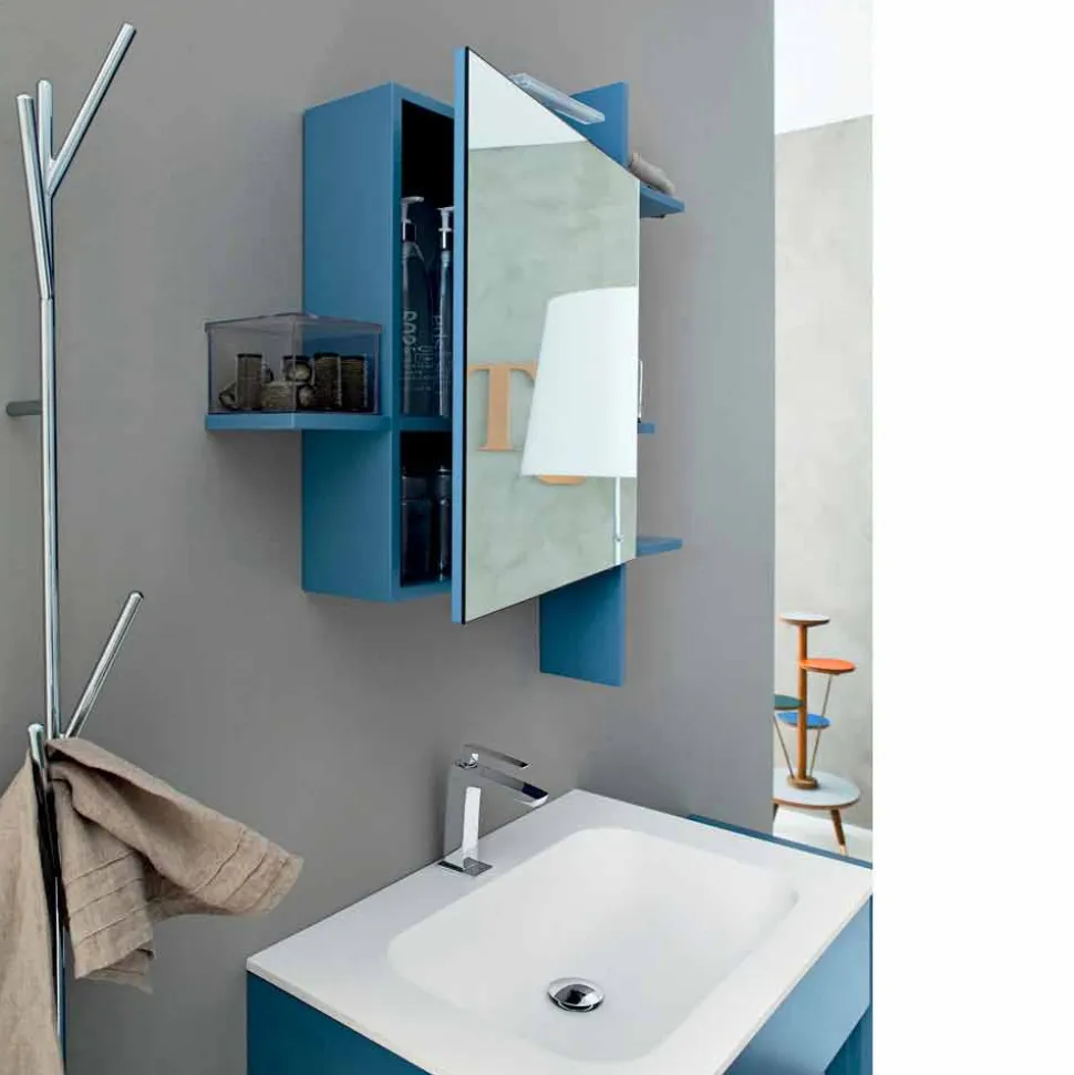 Attaccapanni da Terra di Design Moderno in Metallo Bianco o Cromo - Kottac