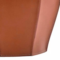 Audrey portaombrelli dal design moderno in cuoio rigenerato, made in Italy