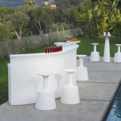 Bancone bar luminoso da giardino design moderno Slide Break Line