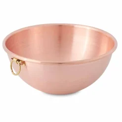 Bastardella Semisferica in Rame Massiccio con Anello 26 cm - Giampiero