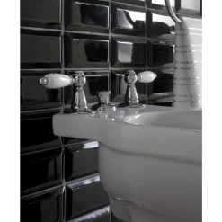 Batteria Bidet 3 Fori con Erogazione Interna in Ottone Made in Italy- Noriana