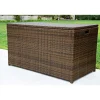 Baule Contenitore Outdoor in Polyrattan Intrecciato a Mano – Harald