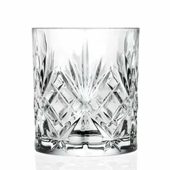 Bicchiere Double Old Fashioned, Stile Vintage Eco Cristallo 12 Pezzi - Cantabile
