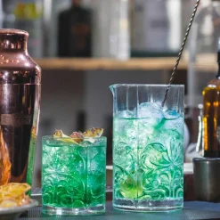 Bicchiere Mixing Glass con Decoro Eccentrico Design di Lusso 4 Pezzi - Destino