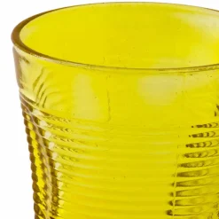 Bicchieri da Cocktail in Vetro Colorato 12 Pezzi di Design Accartocciato - Sarabi