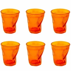 Bicchieri per Acqua Moderni in Vetro Colorato 12 Pezzi di Design - Sarabi