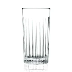12 Bicchieri Tumbler Alti Highball in Eco Cristallo Decorato - Senzatempo