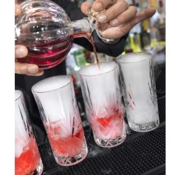 12 Bicchieri, Tumbler Alto, Highball per Cocktail in Eco Cristallo - Cantabile