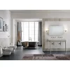 Bidet a Sospensione in Ceramica Bianca Stile Vintage, Made in Italy - Nausica