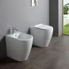 Bidet Monoforo a Terra con Tecnologia Rimless in Ceramica Bianca  - Oleandro