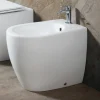 Bidet Monoforo in Ceramica Opaca Bianca e Nera Dal Design Moderno - Aster