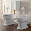 Bidet Vintage da Terra di Design in Ceramica Bianca Made in Italy – Paulina