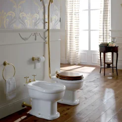 Bidet Vintage da Terra di Design in Ceramica Bianca Made in Italy – Paulina