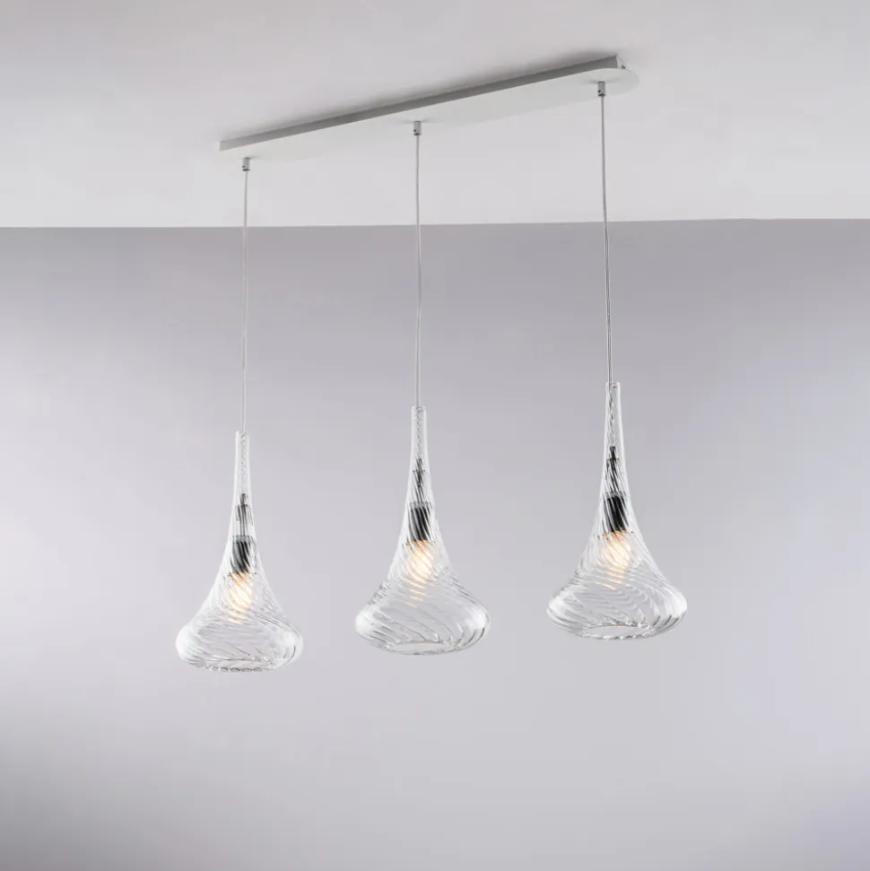 Binario in Ferro con Vetri Pyrex Made in Italy - Corinto