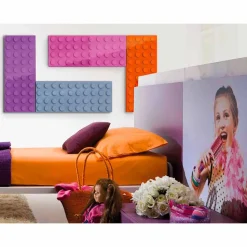 Brick radiatore lego elettrico di design made in Italy by Scirocco H