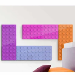 Brick radiatore lego elettrico di design made in Italy by Scirocco H