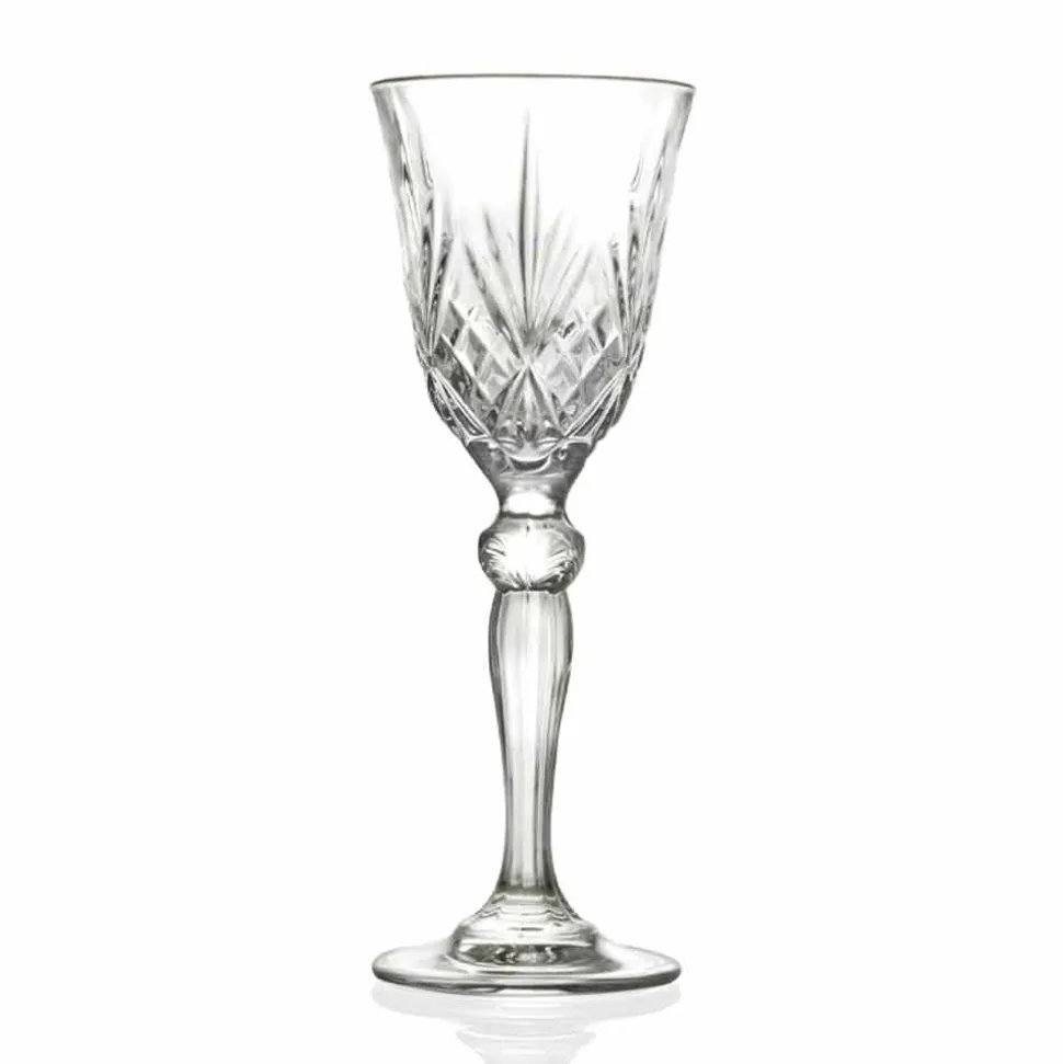 Calice per Liquore di Design Vintage in Cristallo Ecologico 12 Pezzi - Cantabile