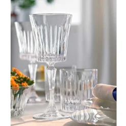 12 Calici da Vino Acqua Cocktail in Cristallo Ecologico di Lusso - Senzatempo