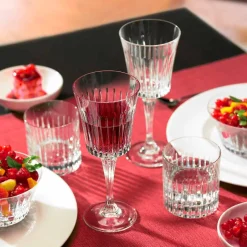 Calici da Vino e Cocktail di Lusso Design in Cristallo Eco 12 Pezzi - Senzatempo