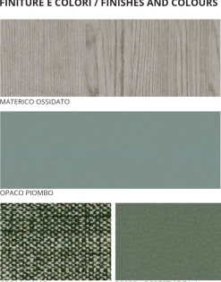 Camera da Letto a 5 Elementi Arredamento Made in Italy di Lusso - Cristina