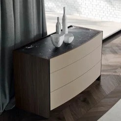 Camera da Letto a 4 Elementi Stile Moderno Realizzata in Italia - Calimero