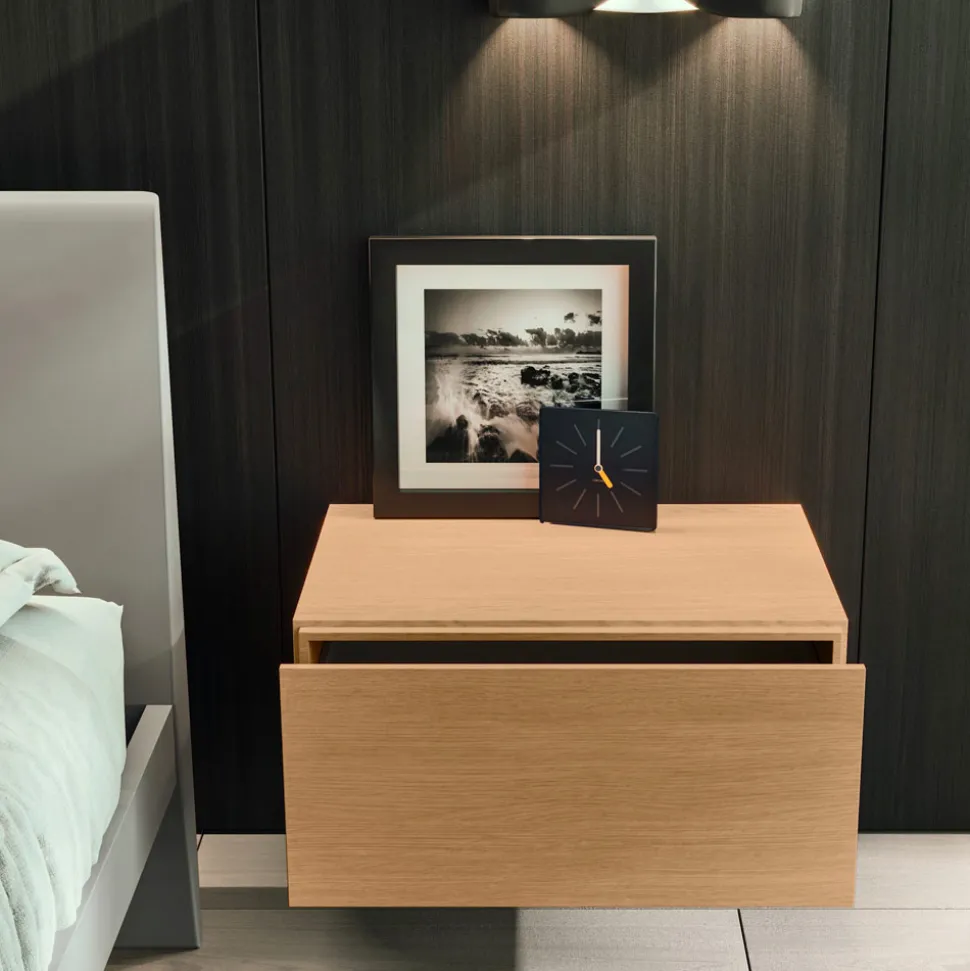Camera da Letto a 5 Elementi Stile Moderno Arredamento Made in Italy - Diamante