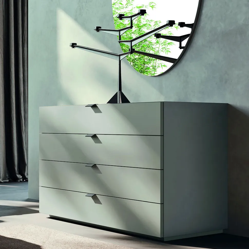 Camera da Letto a 4 Elementi Stile Moderno Arredamento Made in Italy - Eletta