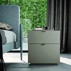 Camera da Letto a 4 Elementi Stile Moderno Arredamento Made in Italy - Eletta