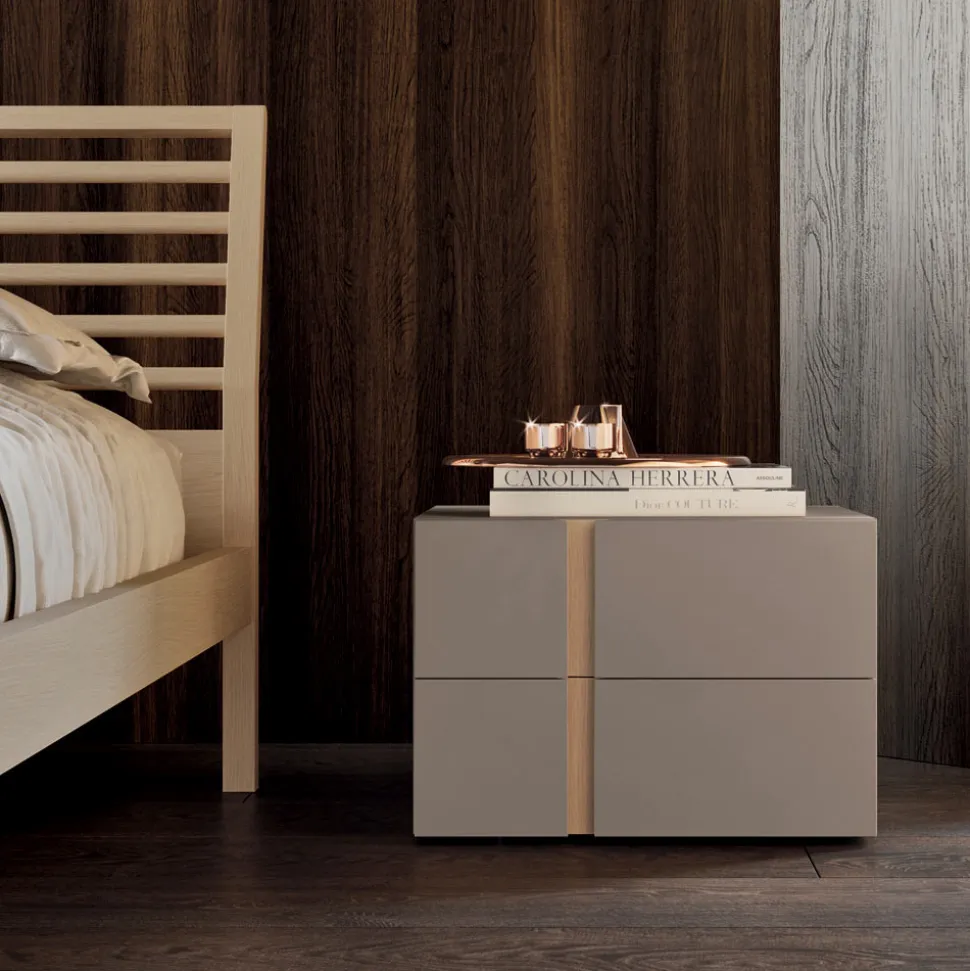 Camera da Letto a 5 Elementi Stile Moderno Made in Italy Alta Qualità - Preziosa