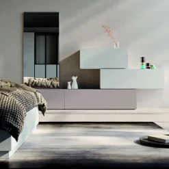 Camera da Letto Completa a 5 Elementi Made in Italy Alta Qualità - Quarzo