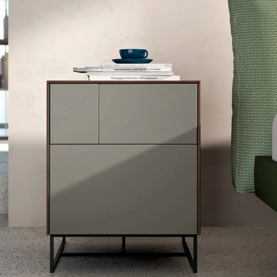 Camera da Letto Completa a 4 Elementi Moderni Realizzata in Italia - Shaila