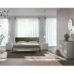 Camera da Letto Completa a 4 Elementi Moderni Made in Italy Pregiata - Verminia