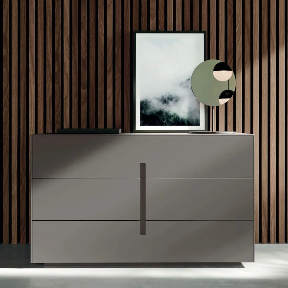 Camera da Letto Completa a 5 Elementi in Stile Moderno Made in Italy - Savanna