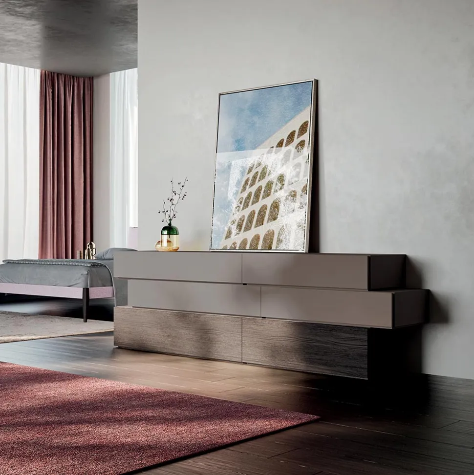 Camera da Letto Completa di Lusso a 5 Elementi Realizzata in Italia - Adige