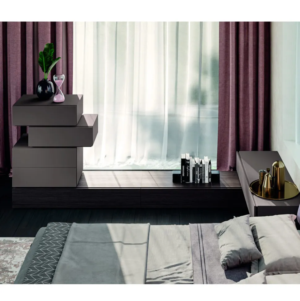Camera da Letto Completa di Lusso a 5 Elementi Realizzata in Italia - Adige