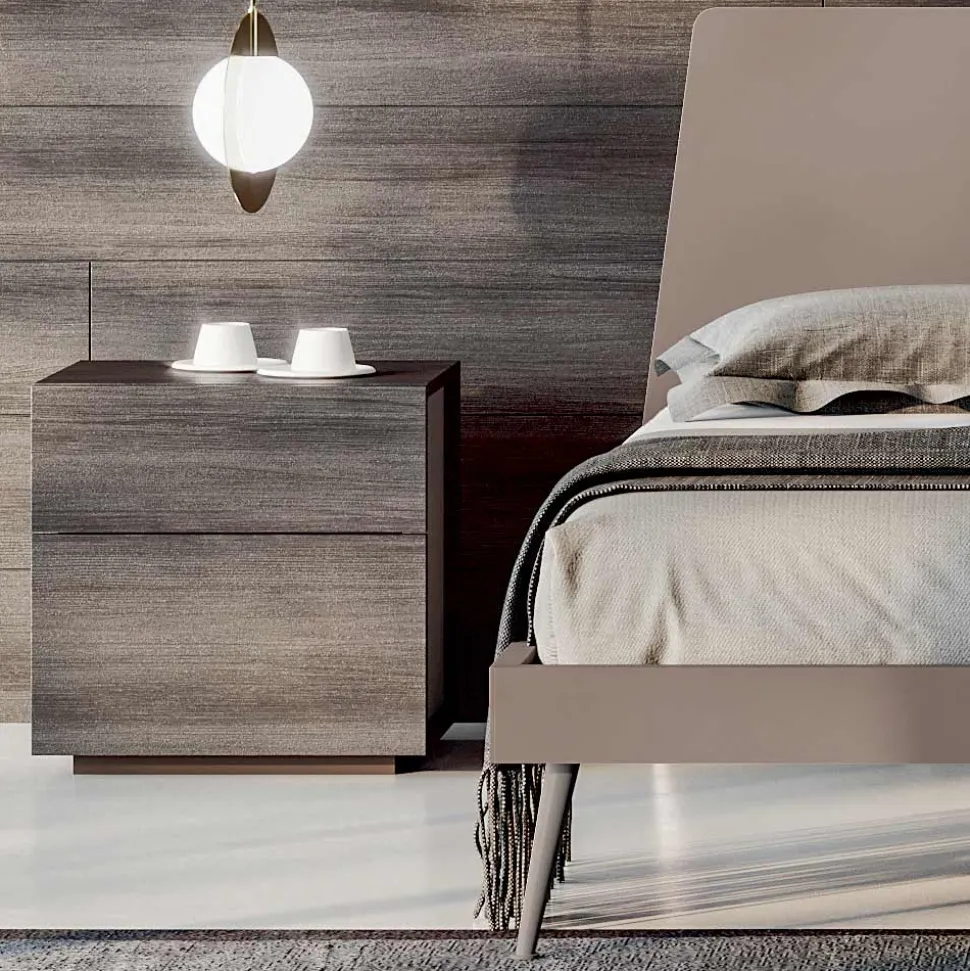 Camera da Letto Matrimoniale a 5 Elementi Arredamento Made in Italy - Scampia