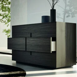Camera da Letto Matrimoniale a 6 Elementi Stile Moderno Made in Italy - Octavia