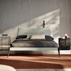Camera da Letto Matrimoniale a 6 Elementi Stile Moderno Made in Italy - Octavia