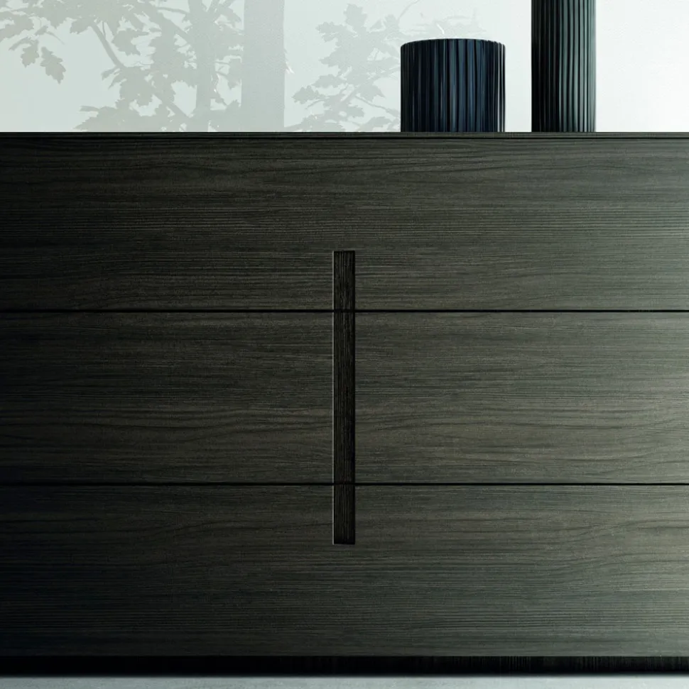 Camera da Letto Matrimoniale a 6 Elementi Stile Moderno Made in Italy - Octavia