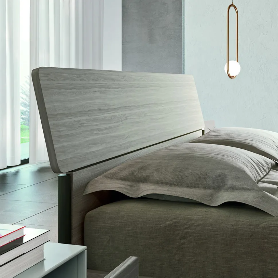 Camera da Letto Moderna a 4 Elementi in Stile Moderno Made in Italy - Lusinda