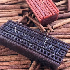 Candela Artigianale Profumata alla Cannella Rettangolare Made in Italy - Alissa