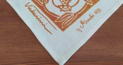 Canovaccio di Lino d’Artigianato Italiano e Stampa a Mano - Viadurini by Marchi