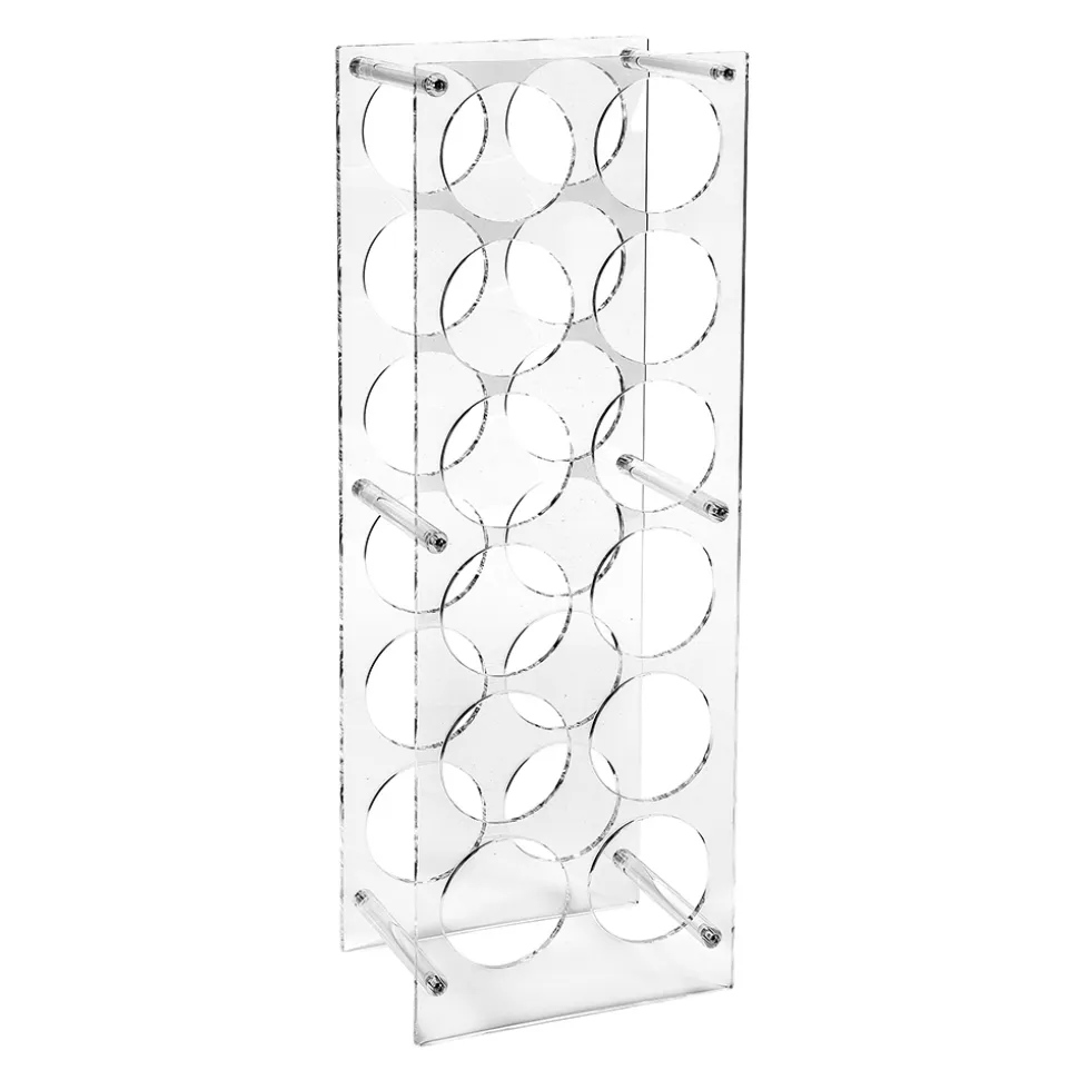 Cantinetta Porta Bottiglie Plexiglass Trasparente Made in Italy - Whines