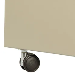 Carrello Portalegna in Metallo e 4 Ruote Made in Italy - Coccinella