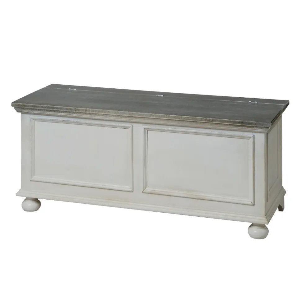 Cassapanca con Struttura in Pioppo Massiccio Made in Italy - Adroa