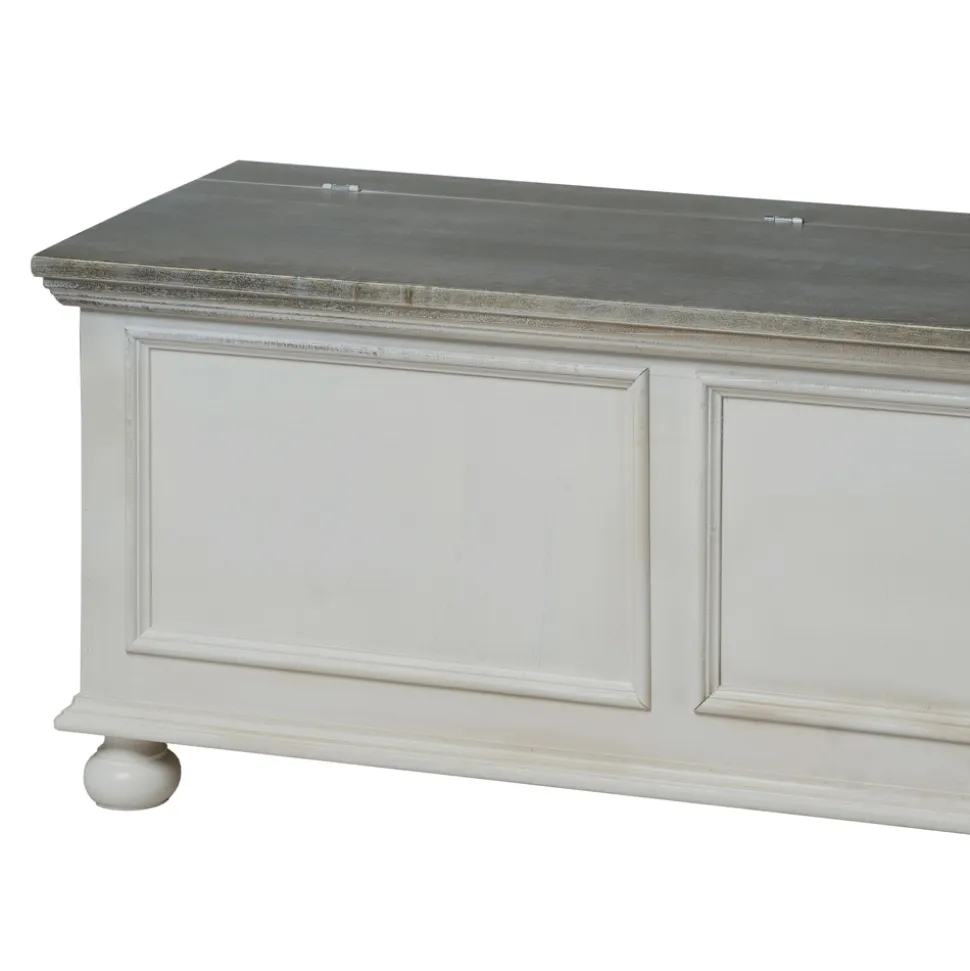 Cassapanca con Struttura in Pioppo Massiccio Made in Italy - Adroa