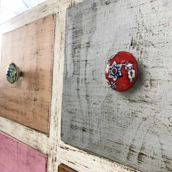 Cassettiera Artigianale in Legno Massello con 9 Cassetti Made in Italy - Pierrot