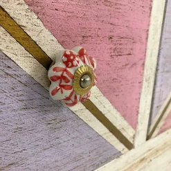 Cassettiera Artigianale in Legno con Cassetti Colorati Made in Italy - Brighella