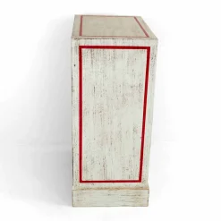 Cassettiera Artigianale in Legno con Cassetti Colorati Made in Italy - Brighella